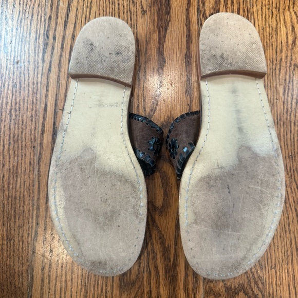 Jack Rogers Tan and Brown Women's Sandals - Picture 3 of 4